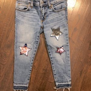 Toddler ankle jeans size 4